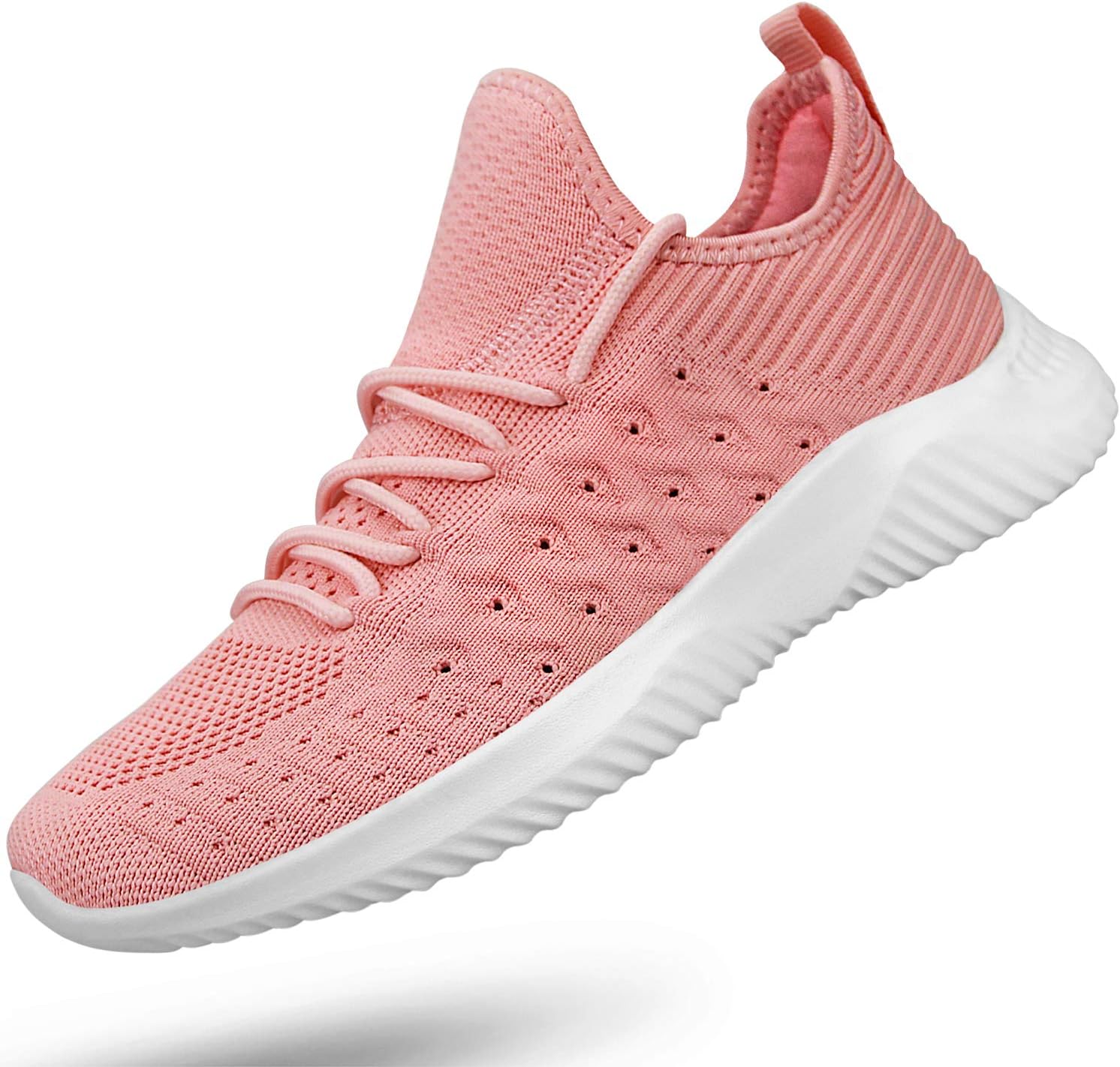 Womens Slip On Walking Shoes Non Slip Running Shoes Breathable Workout Shoes Lightweight Gym Sneakers