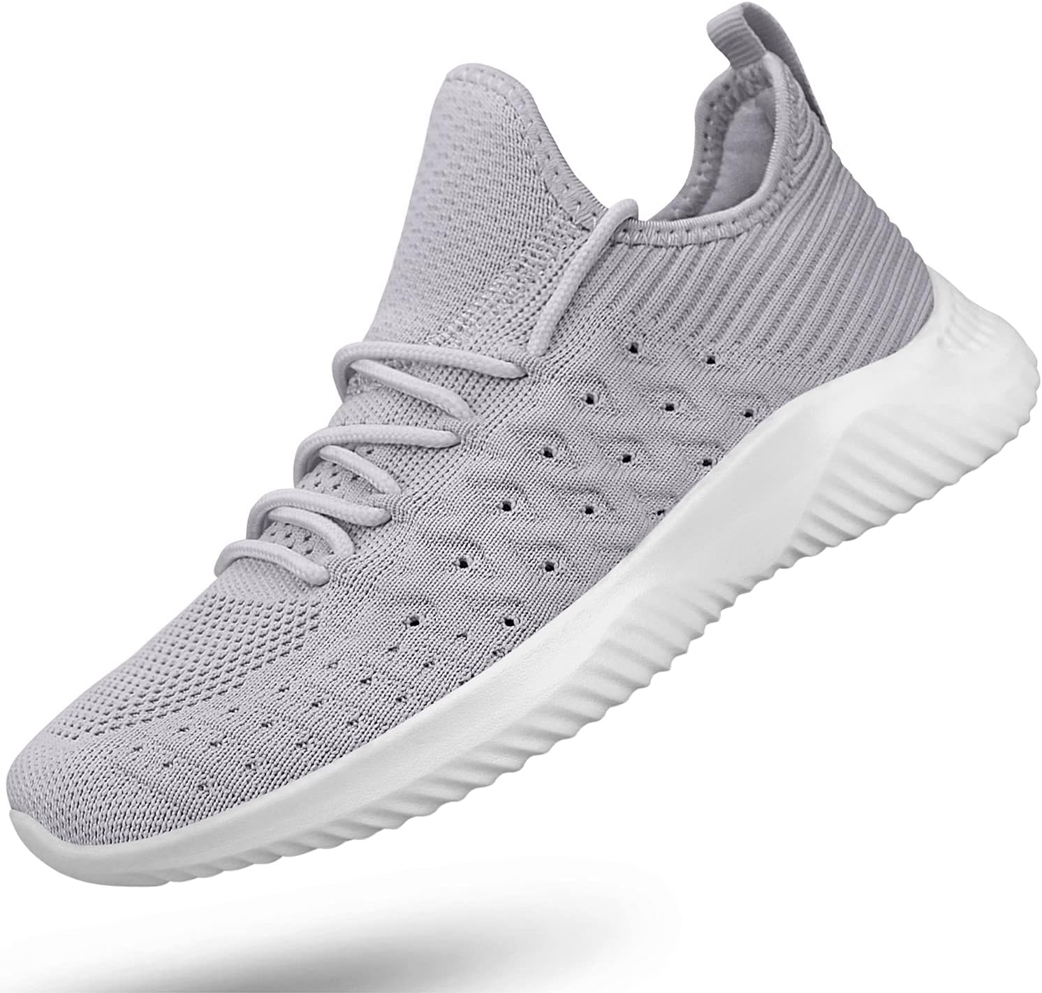 Womens Slip On Walking Shoes Non Slip Running Shoes Breathable Workout Shoes Lightweight Gym Sneakers